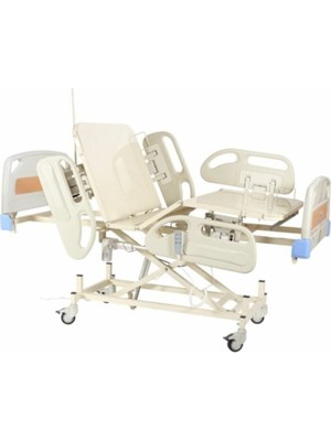 3 Motorlu Hareketli Elektrikli Hasta Karyolası Yatağı Abs