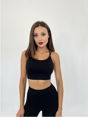 15354 Astarlı Bra-Siyah