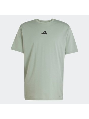 adidas Erkek  Yeşil  T-shirt M STR G T Yeşil JD8234