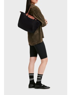 Longchamp Medium Çift Saplı Katlanabilen Tasarım Çanta Bayan Çanta L2605089 001