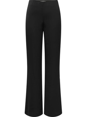 Only Kadın Onlthalıa Yüksek Bel Geniş Paça Pantolon 15342314 Siyah