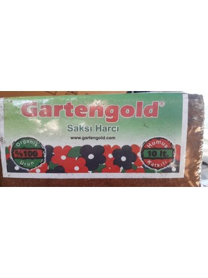 Gartengold Saksı Harcı Cocopeat 650 Gram 10 Litre