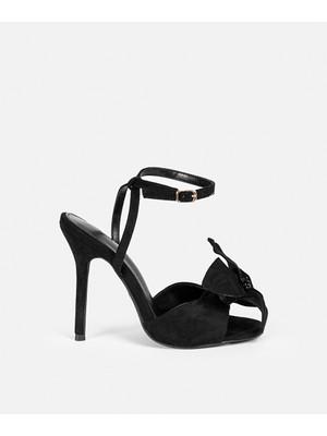 İpekyol Çiçek Figürlü Topuklu Ayakkabı IS1250031003001