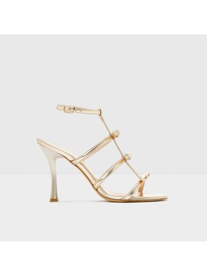 Aldo Sandrıa-Tr Sandalet Yüksek Topuklu Sandalet;abiye Sandalet - Gold