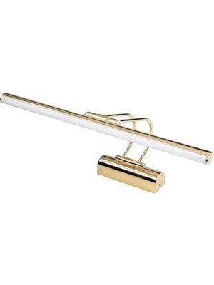 Gold Kasa Gün Işığı Resim,tablo,ayna Üstü Banyo 35 cm  Ledli Aplik