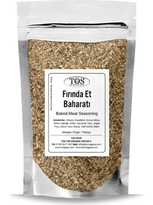 TOS The Organic Spices Nina'nın Fırında Et Baharatı 250 gr