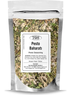 TOS The Organic Spices Lucia'nın Pesto Baharatı 500 gr