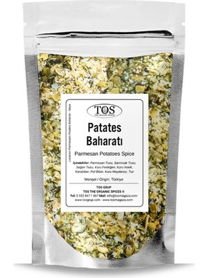 TOS The Organic Spices Lucia'nın Parmesanlı Patates Baharatı 500 gr