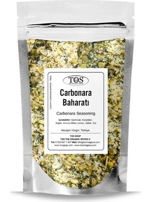 TOS The Organic Spices Lucia'nın Carbonara Baharatı 500 gr