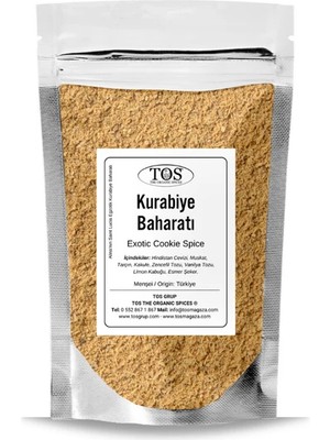 TOS The Organic Spices Alina’nın Saint Lucia Egzotik Kurabiye Baharatı 100 gr