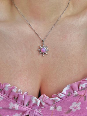 Sirius Jewelry Shop 316 L Çelik Silver Rapunzel Çelik Kolye