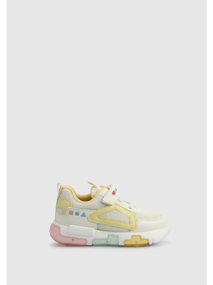 Kiddo Krem Kız Çocuk Sneaker