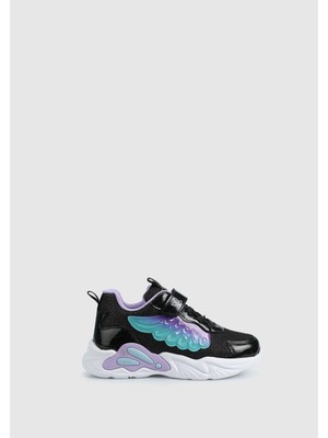 Kiddo Siyah Kız Çocuk Sneaker