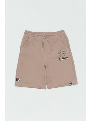 Stay Strong Baskılı Erkek Çocuk Şort