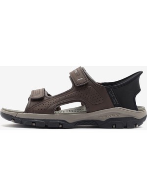 Skechers Tresmen - Reece Erkek Kahverengi Sandalet 205289 Choc