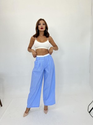 Veraura Lifestyle 7109 Pantolon-Dallas Çizgili