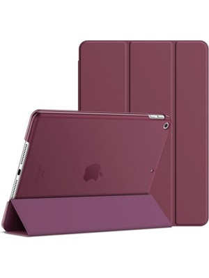 MobaxAksesuar Apple iPad 9. Nesil 10.2 Kılıf Pu Deri Smart Standlı Case A2602 A2603 A2604 A2605