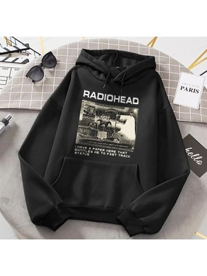 Radiohead Unisex Siyah Sweatshirt