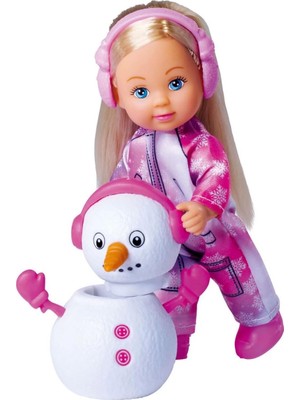 Toyfest Evi Love Sevimli Kar Kıyafeti ve Kardan Adam 12 cm