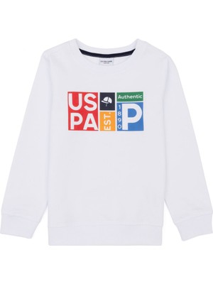 U.s. Polo Assn. Erkek Çocuk Bisiklet Yaka Sweatshirt