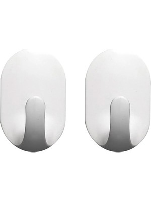 Sprenda Askı Beyaz Tekli ( 2 ) Adet Kendinden Yapışkanlı Askı