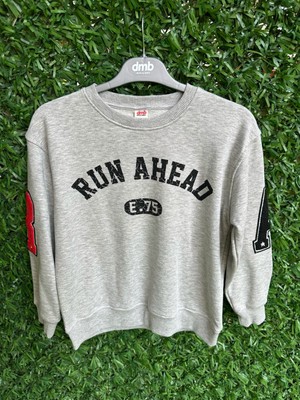 Run Ahead Genç Sweat Gri