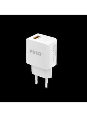 No8 Home QCH243M Force Akım Korumalı 3.0A Micro USB Kablolu Şarj Cihazı