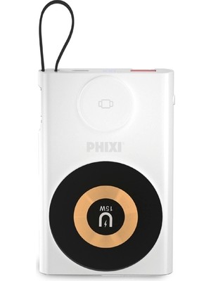 No8 Home PW2250 15W Magsafe Tasınabilir 3in1 Kablosuz Sarj Cihazı