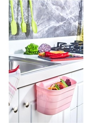 Ozcmax Dolap Kapağı Organizeri - Tezgah Çöp Kutusu