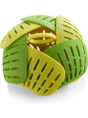 Ozcmax Plastik Katlanır Buharda Pişirme Aparatı Sağlıklı Haşlama Sepeti