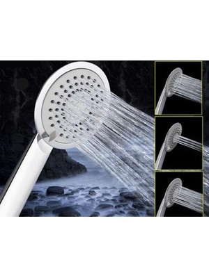 Ozcmax Terapi Etkili Örgülü 3 Fonksiyonlu Duş Seti