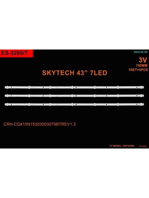 Winkel LCD LED-2403 Takım 3 LÜ-SST-4360, DJT42 LED Bar, KJ415D07-ZC62AG-02, 303KJ415031
