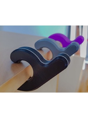 MKS Öğrenci Okul Çanta Sıra Askısı Siyah