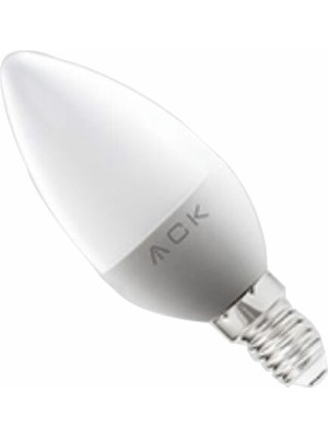 Ack 7W Günışığı Soft Mum Ampul E14