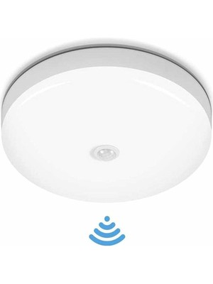 Ack 18W G.ışığı Sensörlü Led Tavan Armatürü (Beyaz Kasa)