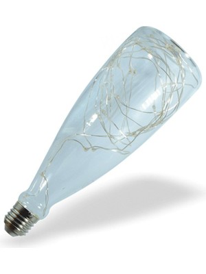 Helios 6W Amber G125 Rustik Ampul