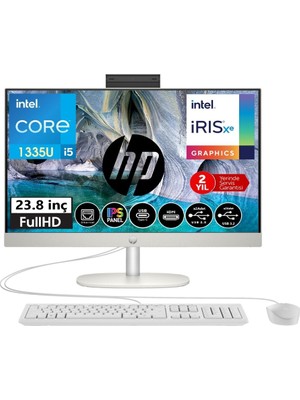 Hp Proone 240 I5-1335U 16GB 512 GB 23.8'' Windows 11 Pro 885G7EA K10 All In One Bilgisayar