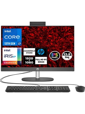 Hp Proone 240 I7-1355U 16GB 512 GB 23.8'' Windows 11 Pro 8T2W7ES K10 All In One Bilgisayar