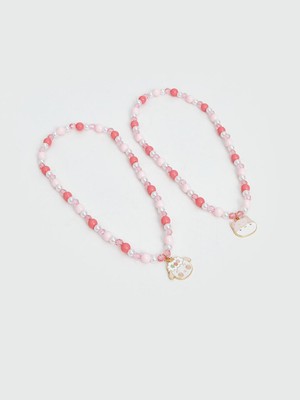 Lcw Accessorıes Karışık Taşlı Kız Çocuk Kolye 2li