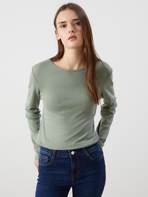 Lcwaıkıkı Classic Bisiklet Yaka Kadın Body