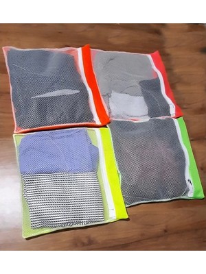 Ozcmax 4 Adet 4 Renk Bavul İçi Düzenleyici - Fermuarlı Valiz Organizeri