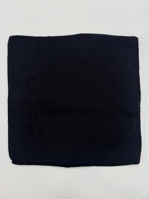 Valentino Orlandı Jakarlı Eşarp 27022025-SIYAH