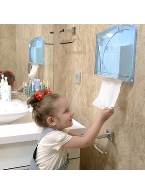 Ozcmax Z Katlı Peçete Dispenseri - Duvara Monte Havlu Peçetelik