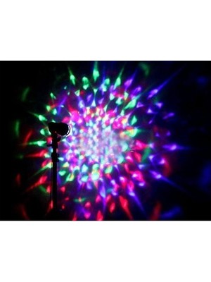 Ozcmax Renkli LED Döner Başlıklı Disko Ampulü