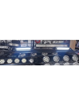 Moonvisör-Tavan Kebi Nissan Navara D40 2008-2015 Beyaz LED