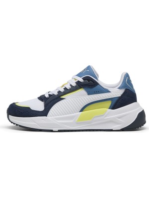 Puma Beyaz - Sarı Erkek Çocuk Yürüyüş Ayakkabısı 40149005-TRINITY 2 Jr Club Navy-Pum