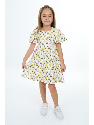 Toontoy Kız Çocuk Baskılı Tişört