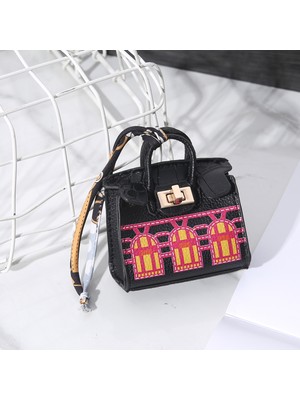 Youxuan Mini Ev Taşınabilir El Halatı Kulaklık Bozuk Para Cüzdanı (Yurt Dışından)