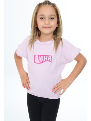 Toontoy Kız Çocuk Baskılı Tişört