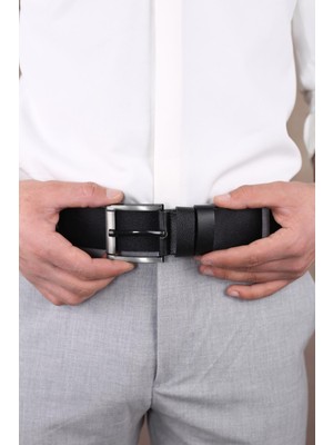 Walkenzo 4416 Erkek Hakiki Deri Battal Boy Kot Kemeri